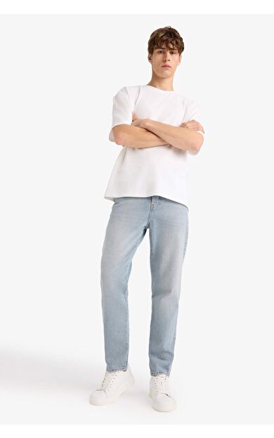 DeFacto Relax Tapred Fit Dar Paça Jean Pantolon