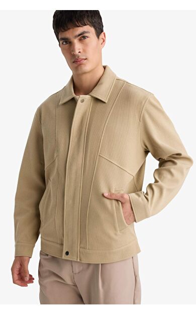 DeFacto Regular Fıt Polo Yaka Mont