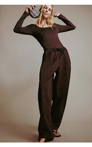 DeFacto Coool Jogger Fit Beli Bağcıklı Eşofman Altı