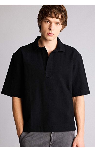 %100 Pamuk Boxy Fit Gömlek