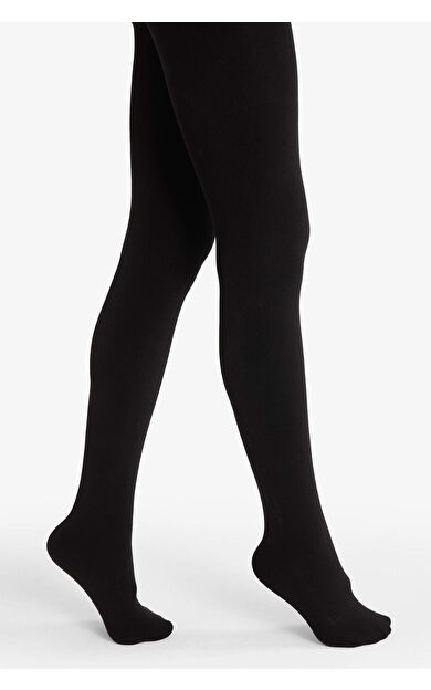 DeFacto Kadın Siyah Termal Külotlu Çorap