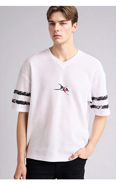 DeFacto %100 Pamuk Loose Fit Tişört