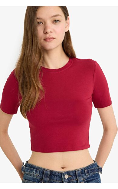 Coool Fitted Kısa Kollu Tişört F8924AX25HSBR43