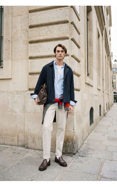 DeFacto Erkek Pamuklu Smart-Casual Pantolon Gri