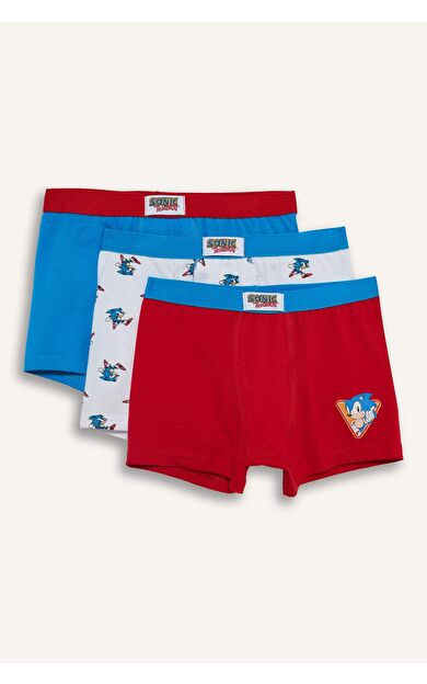 Sonıc The Hedgedog: Classıc 3'lü Boxer Erkek Çocuk