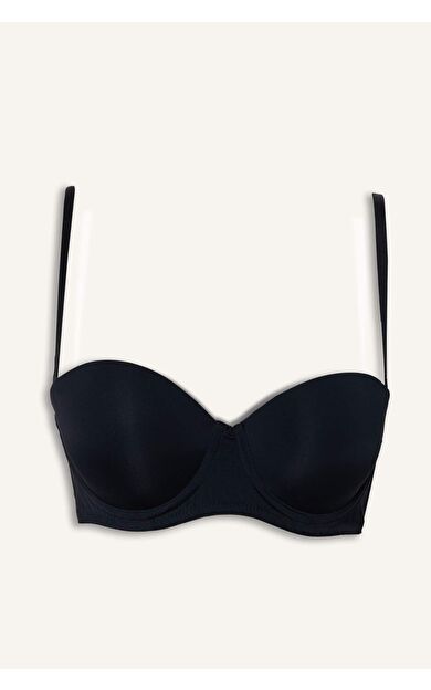 DeFacto Micro Kaplı Yarım Dolgulu Balenli Straplez Sütyen