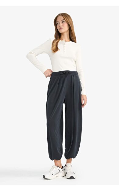 DeFacto Oversize Geniş Kalıp Modal Pantolon