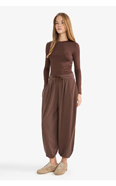 DeFacto Oversize Geniş Kalıp Modal Pantolon