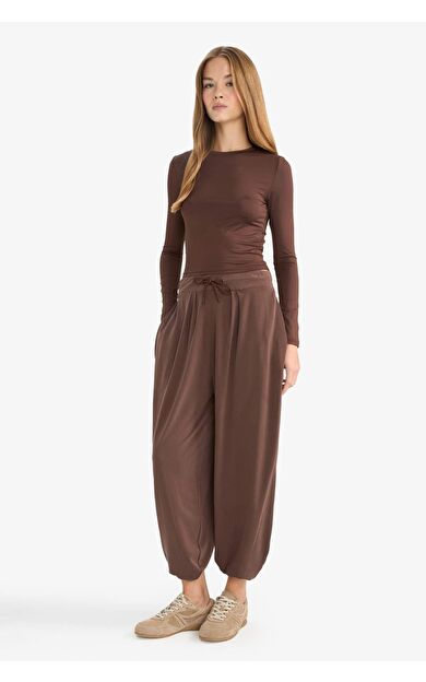 DeFacto Oversize Geniş Kalıp Modal Pantolon