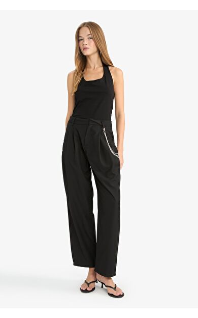 DeFacto Baggy Fit Çift Cepli Normal Bel Standart Boy Pantolon