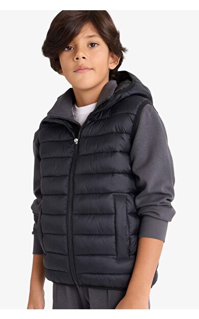 Su İtici Kapüşonlu Yelek Erkek Çocuk