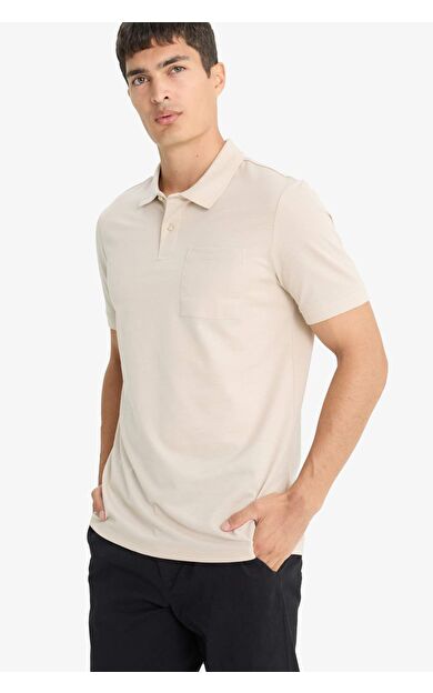 Polo Yaka Pike Kısa Kollu Tişört