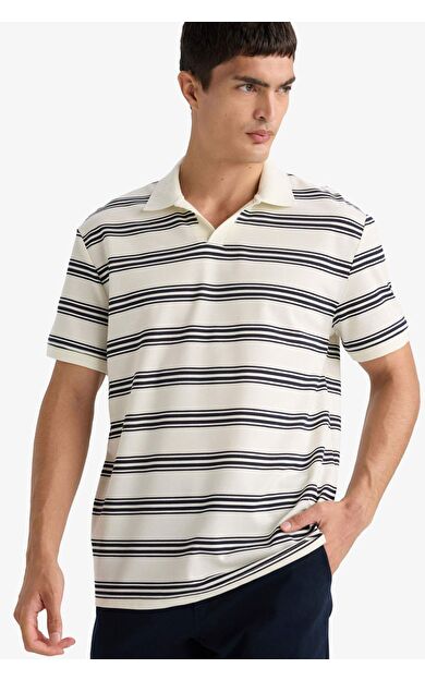 Pike Kısa Kollu Polo Tişört F9680AX25SMNV64