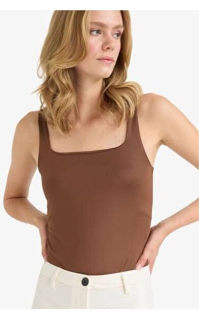 DeFacto Kare Yaka Çıtçıtlı Body F9773AX25HSBN316