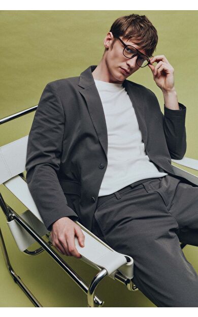 DeFacto Modern Fıt Krinkıl Blazer Ceket