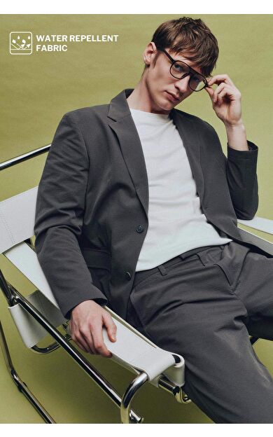 DeFacto Modern Fıt Krinkıl Blazer Ceket