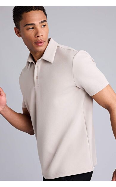 DeFacto Standart Fıt Polo Yaka Sporcu Modal Kısa Kollu Polo Tişört