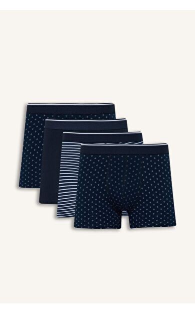 Regular Fıt Çizgili 5'li Boxer