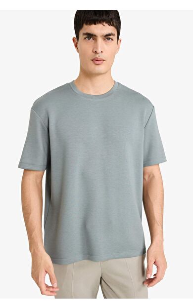 DeFacto Regular Fıt Bisiklet Yaka Kısa Kollu Tişört