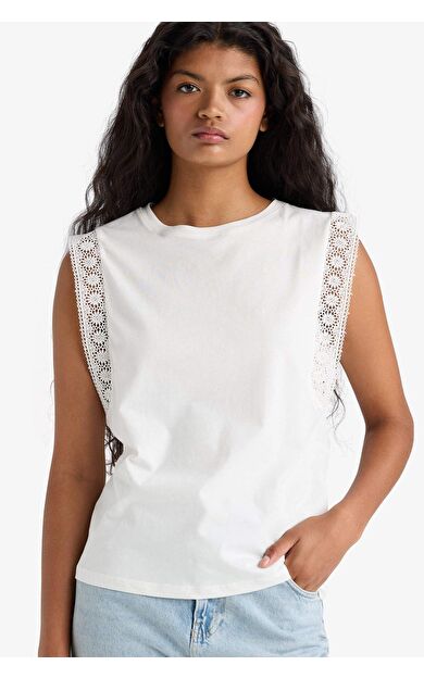 Regular Fit Bisiklet Yaka Penye Atlet F9874AX25AUER105