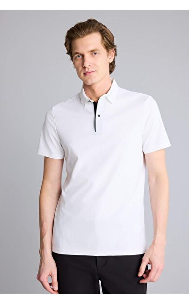 DeFacto Esnek Kırışmaz Slım Fıt Polo Tişört