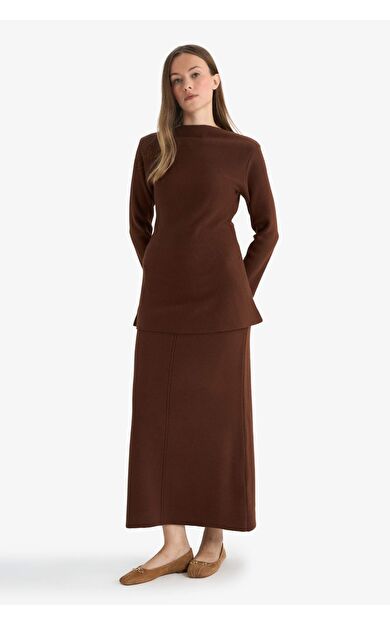 DeFacto Kalem Maxi Triko Etek