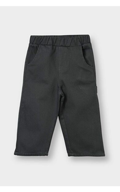 DeFacto Erkek Bebek Etiket Baskılı Gabardin Pantolon