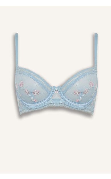 Dantelli Dantel Kapsız Pedsiz Balenli Balkonet Sütyen Fall in Love