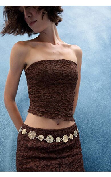 Kadın Gold Bel Zinciri