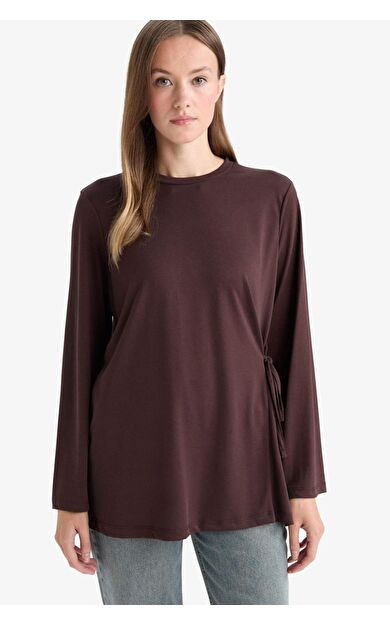 Regular Fit Modal Uzun Kollu Tunik