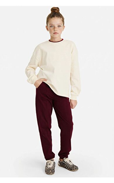 Jogger Fıt Penye Pantolon Kız Çocuk