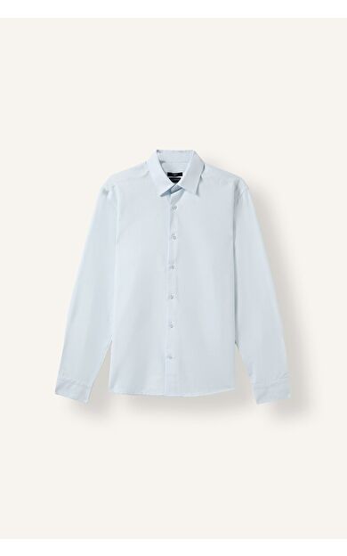 DeFacto Modern Fit Polo Yaka Uzun Kollu Gömlek