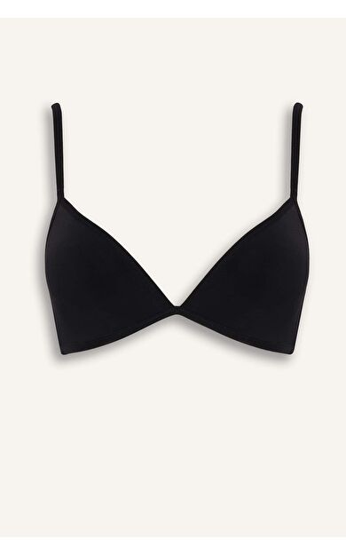 Micro Kaplı Dolgusuz Balensiz Tişört Bra Fall in Love
