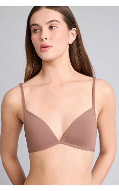 DeFacto Micro Kaplı Dolgusuz Balensiz Tişört Bra-Fall in Love G0410AX25AUBN307