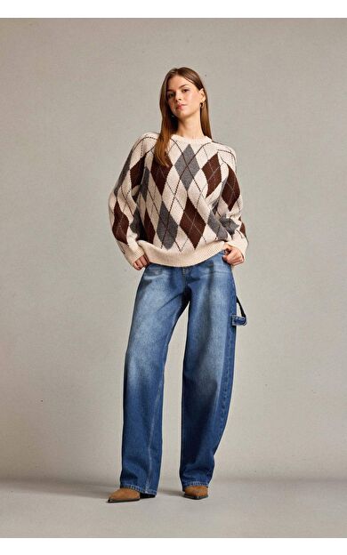 DeFacto Baggy Fit Jean Pantolon G0465AX25SMNM26