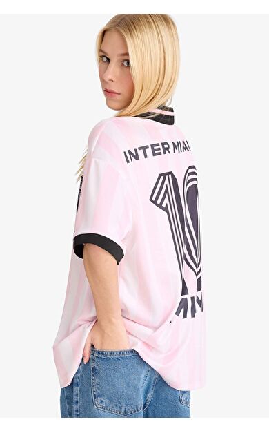 Coool MLS Oversize Geniş Kalıp Sırt Baskılı Kısa Kollu Tişört G0480AX25AUPN1