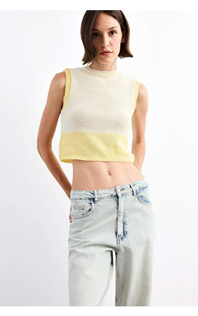 DeFacto Bisiklet Yaka Triko Atlet G0693AX25SMYL501