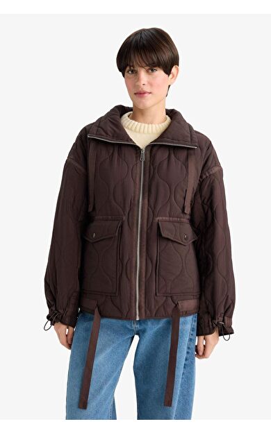 Su Geçirmez Relax Fıt Mont