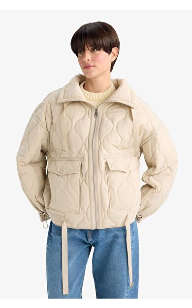 Su Geçirmez Relax Fıt Mont