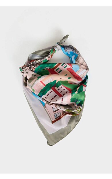 DeFacto Kadın İtalya Temalı Fular