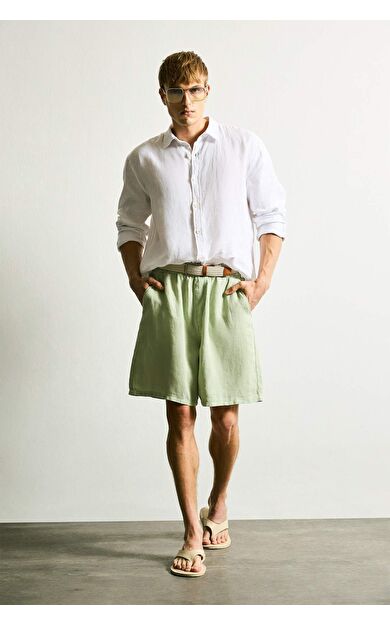 DeFacto Premium Baggy Fit Bermuda