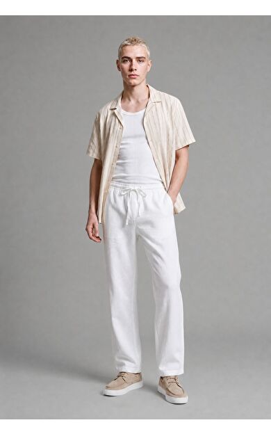 DeFacto Premium Wide Leg Pantolon
