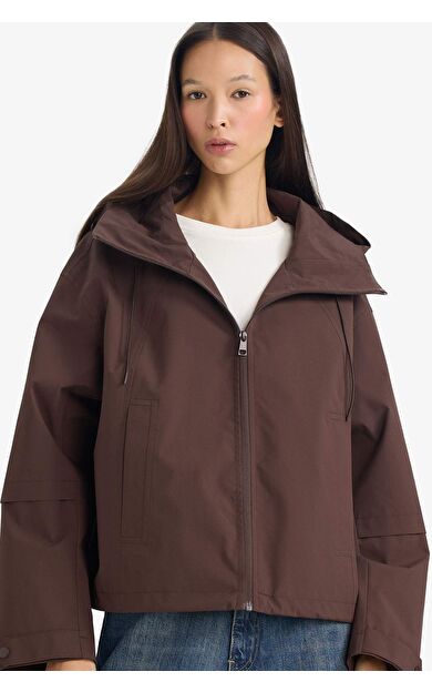 Regular Fıt Su Geçirmez Yağmurluk