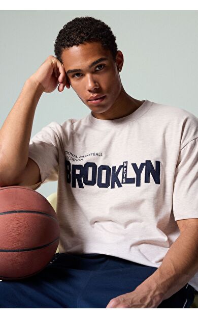 DeFacto NBA Brooklyn Nets Kısa Kollu Tişört