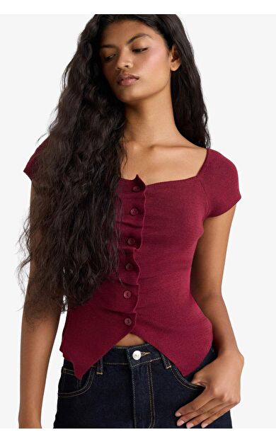 Fitted Kare Yaka Kazak