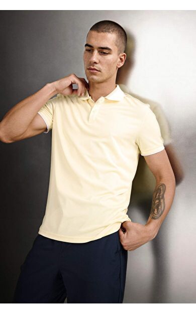 DeFacto Slım Fıt Kısa Kollu Polo Tişört