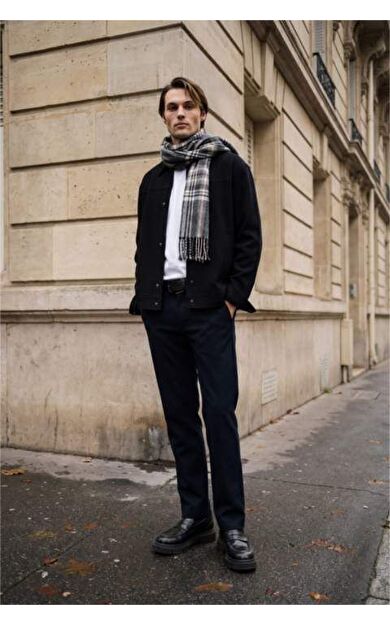 DeFacto Erkek Pamuklu Smart-Casual Pantolon