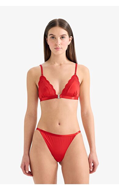 DeFacto Saten Brazilian Külot Fall in Love