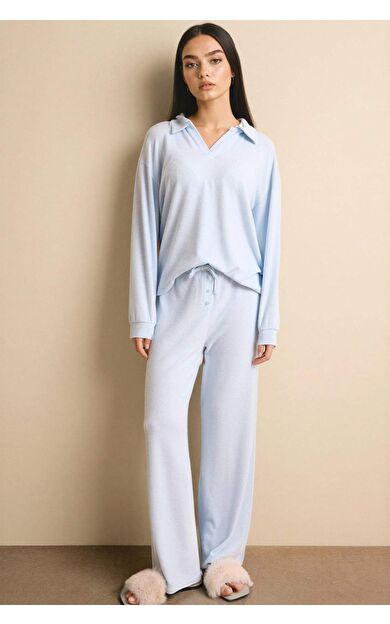 DeFacto Pijama Takımı Uzun Kollu Üst Alt