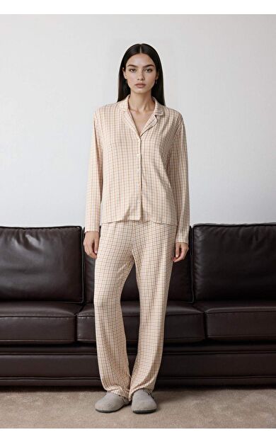 Regular Fit Uzun Kollu 2'li Takım Fall in Love